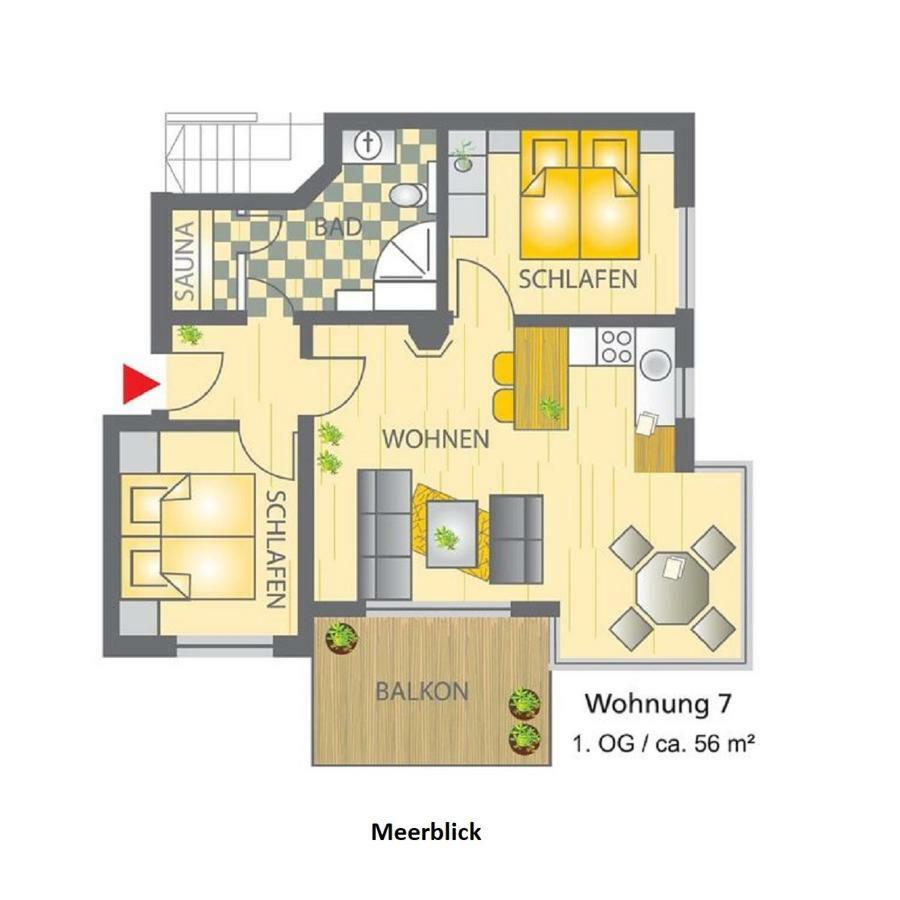 Windrose 7 Apartment Großenbrode Exterior foto